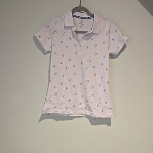 Kids Polo Shirt - Light Pink